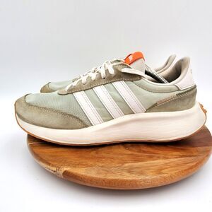Adidas Run 70's 2.0 Women's 8 Green/White Running Shoes Trainers Sneakers 2022